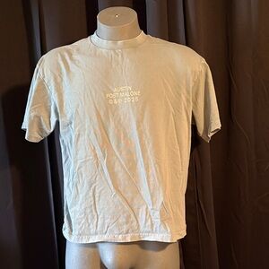 Light Sage Green Short Sleeve Logo Tee
